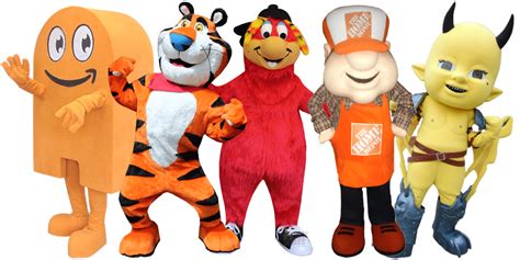 Mascot outfits for celebrations